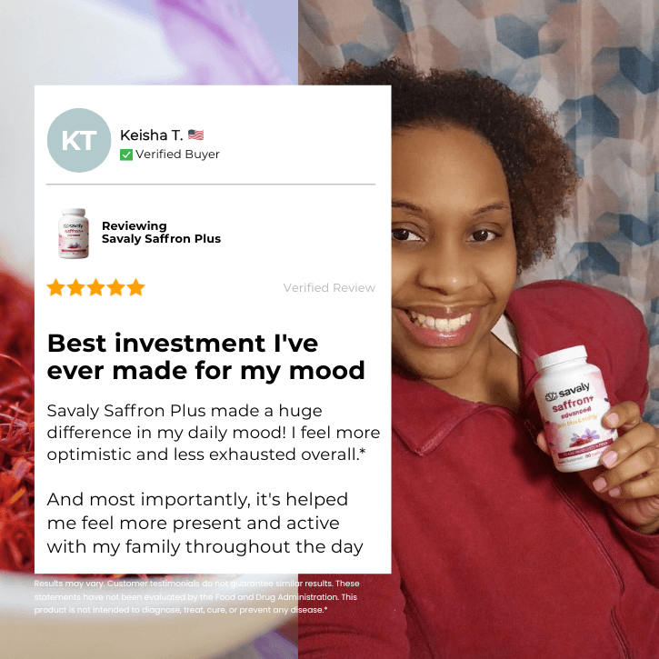 Savaly Saffron Plus – Lift Mood Naturally