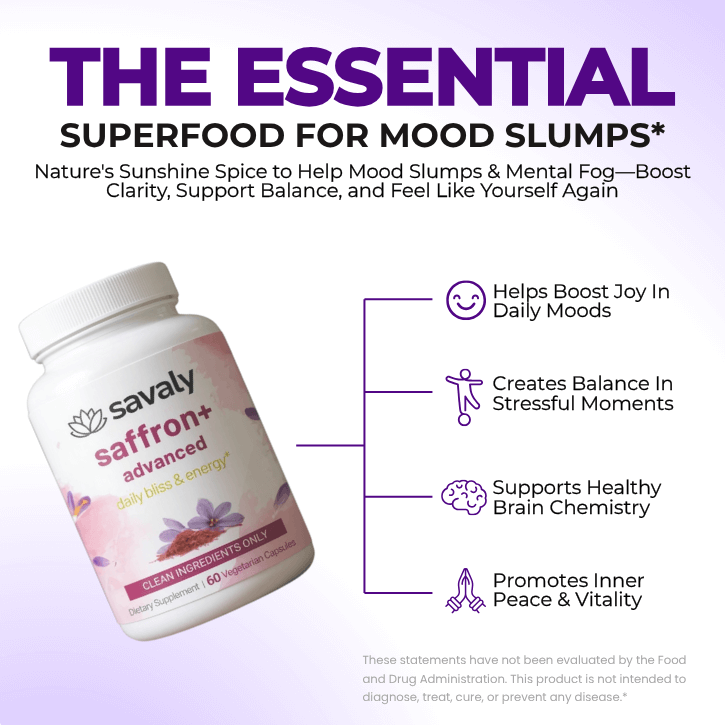Savaly Saffron Plus – Lift Mood Naturally