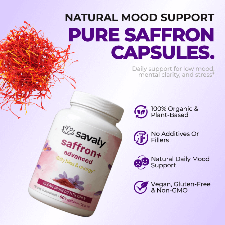 Savaly Saffron Plus – Lift Mood Naturally