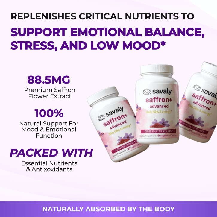 Savaly Saffron Plus – Lift Mood Naturally