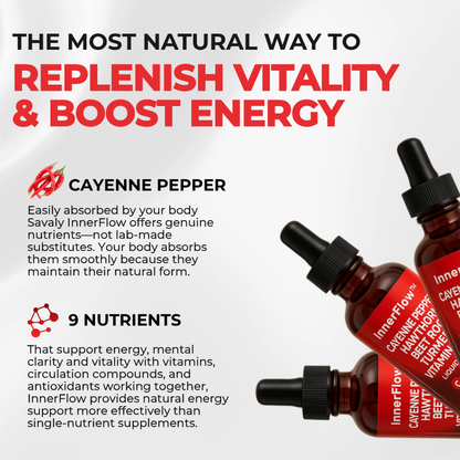 InnerFlow Drops – Naturally Supports Circulation To Help Boost Energy and Vitality