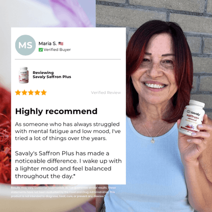 Savaly Saffron Plus – Lift Mood Naturally